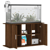 Supporto Acquario 101x41x58 cm Legno Multistrato Rovere Marrone