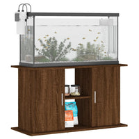 Supporto Acquario 101x41x58 cm Legno Multistrato Rovere Marrone