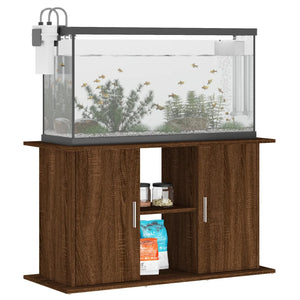 Supporto Acquario 101x41x58 cm Legno Multistrato Rovere Marrone
