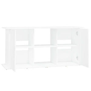 Supporto per Acquario 121x41x58 cm in Legno Multistrato Bianco 833615