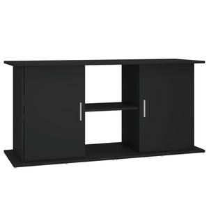 Supporto per Acquario 121x41x58 cm in Legno Multistrato Nero