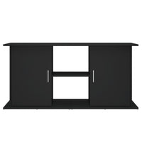 Supporto per Acquario 121x41x58 cm in Legno Multistrato Nero 833616