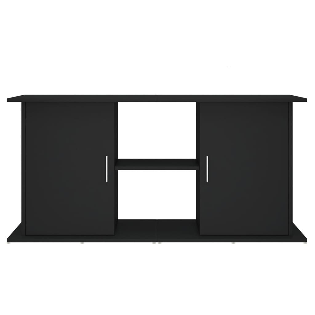 Supporto per Acquario 121x41x58 cm in Legno Multistrato Nero