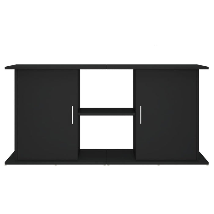 Supporto per Acquario 121x41x58 cm in Legno Multistrato Nero