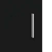 Supporto per Acquario 121x41x58 cm in Legno Multistrato Nero 833616