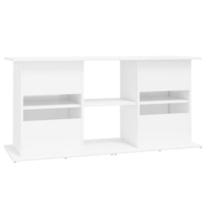 Supporto Acquario 121x41x58 cm Legno Multistrato Bianco Lucido 833617