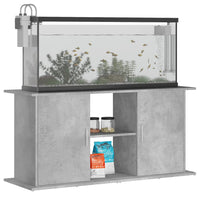 Supporto per acquario in cemento grigio 121x41x58 cm in legno ingegnerizzato 833619