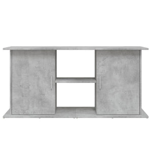 Mobiletto portaoggetti per acquario 121 x 41 x 58 cm in legno ingegnerizzato grigio 02_0045053