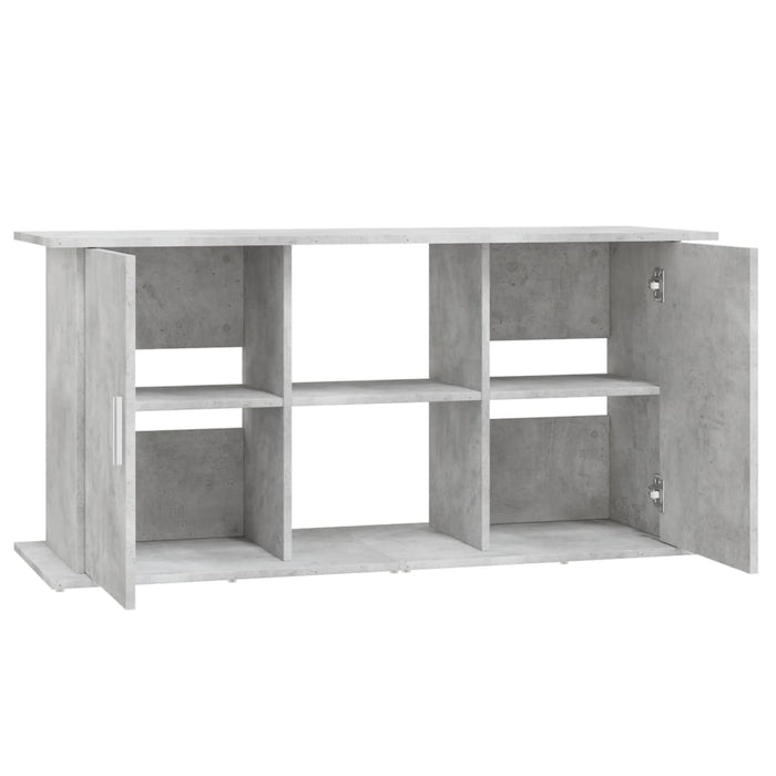 Supporto per acquario in cemento grigio 121x41x58 cm in legno ingegnerizzato 833619