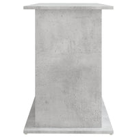 Supporto per acquario in cemento grigio 121x41x58 cm in legno ingegnerizzato 833619