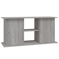 Mobiletto portaoggetti per acquario Sonoma 121 x 41 x 58 cm in legno ingegnerizzato grigio 02_0045087