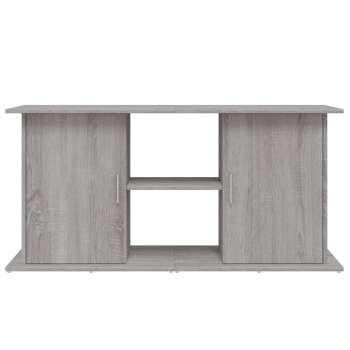 Mobiletto portaoggetti per acquario Sonoma 121 x 41 x 58 cm in legno ingegnerizzato grigio 02_0045087