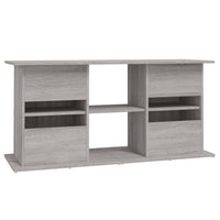 Mobiletto portaoggetti per acquario Sonoma 121 x 41 x 58 cm in legno ingegnerizzato grigio 02_0045087