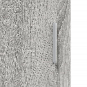 Supporto Acquario 121x41x58 cm Legno Multistrato Grigio Sonoma