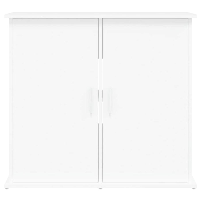 Supporto per Acquario Bianco 81x36x73 cm in Legno Multistrato