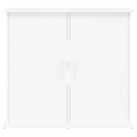 Mobiletto portaoggetti per acquario 81 x 36 x 73 cm in legno ingegnerizzato bianco 02_0045072