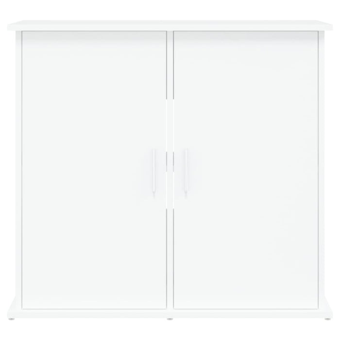 Mobiletto portaoggetti per acquario 81 x 36 x 73 cm in legno ingegnerizzato bianco 02_0045072