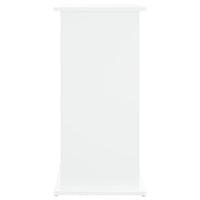 Mobiletto portaoggetti per acquario 81 x 36 x 73 cm in legno ingegnerizzato bianco 02_0045072