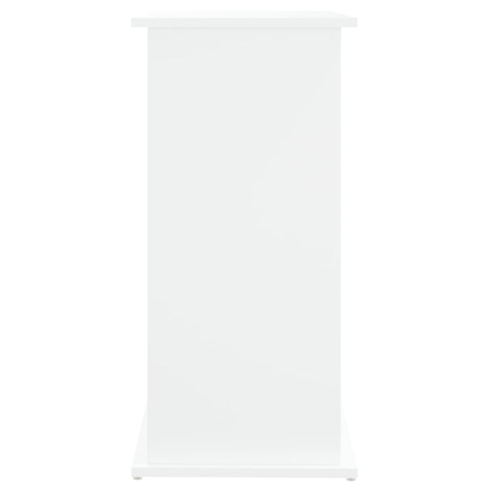 Mobiletto portaoggetti per acquario 81 x 36 x 73 cm in legno ingegnerizzato bianco 02_0045072