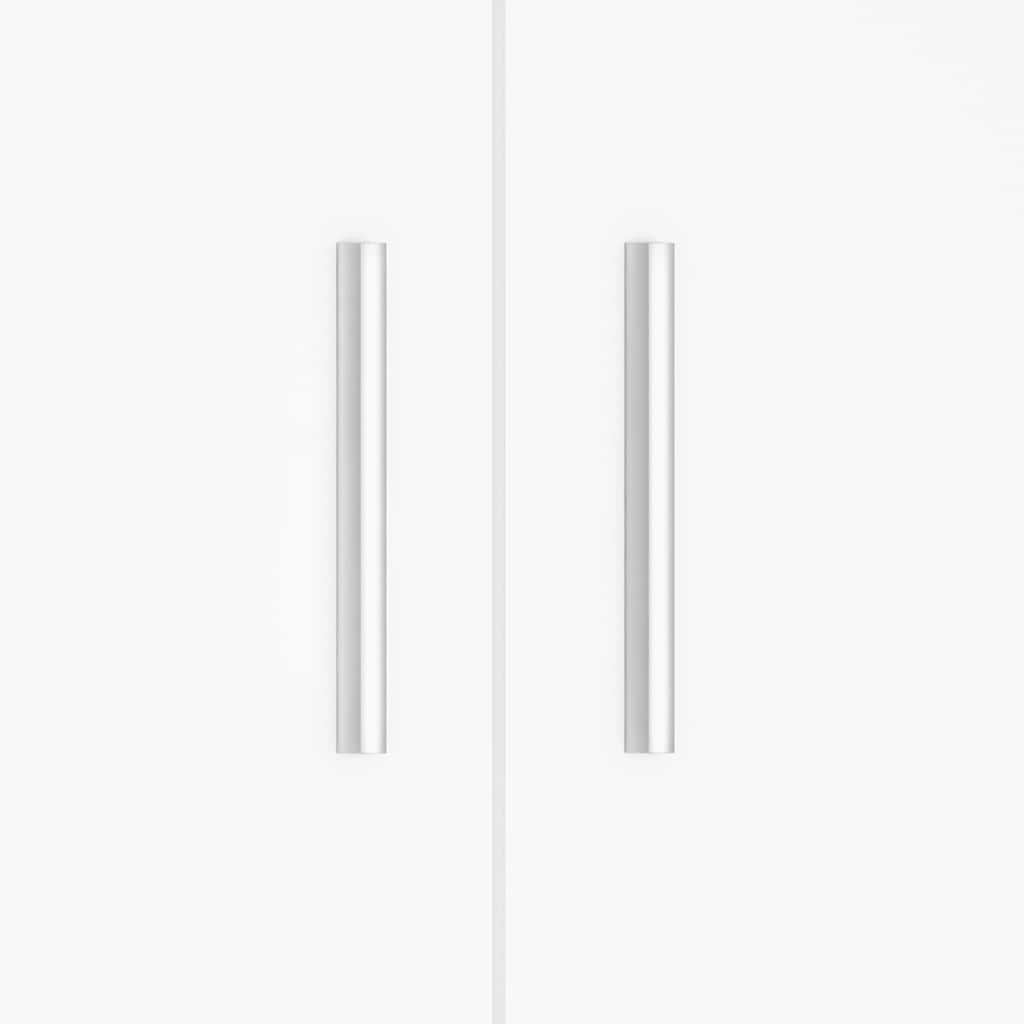 Supporto per Acquario Bianco 81x36x73 cm in Legno Multistrato