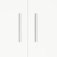 Mobiletto portaoggetti per acquario 81 x 36 x 73 cm in legno ingegnerizzato bianco 02_0045072