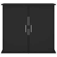 Base per acquario mobiletto 81 x 36 x 73 cm in legno ingegnerizzato nero 02_0045079