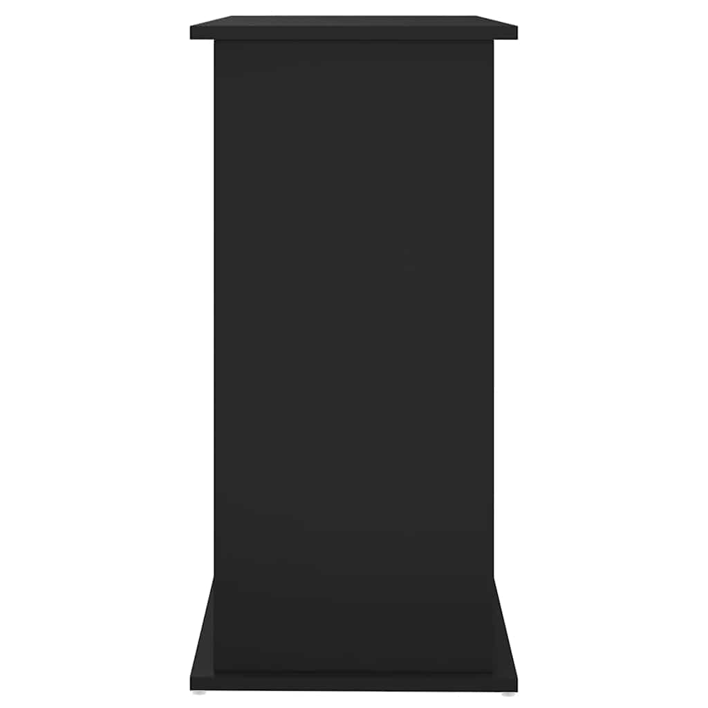 Supporto per Acquario 81x36x73 cm in Legno Multistrato Nero 833624