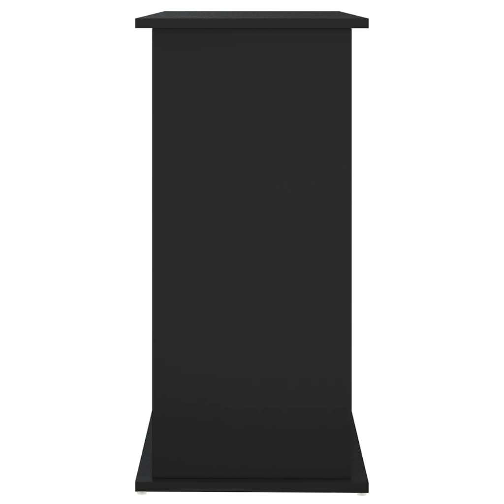 Base per acquario mobiletto 81 x 36 x 73 cm in legno ingegnerizzato nero 02_0045079