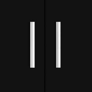 Base per acquario mobiletto 81 x 36 x 73 cm in legno ingegnerizzato nero 02_0045079