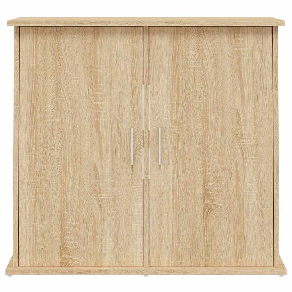 Supporto per acquario in rovere Sonoma 81x36x73 cm in legno ingegnerizzato 833626