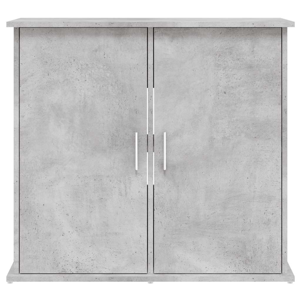 Supporto per acquario in cemento grigio 81x36x73 cm in legno ingegnerizzato 833627