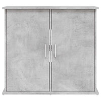 Supporto per acquario in cemento grigio 81x36x73 cm in legno ingegnerizzato 833627