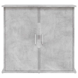 Supporto per acquario in cemento grigio 81x36x73 cm in legno ingegnerizzato 833627