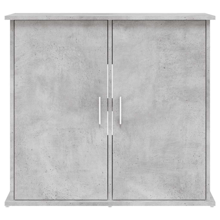Supporto per acquario in cemento grigio 81x36x73 cm in legno ingegnerizzato 833627