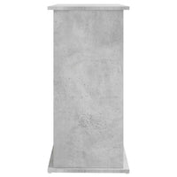 Supporto per acquario in cemento grigio 81x36x73 cm in legno ingegnerizzato 833627