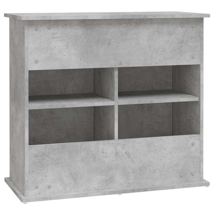 Supporto per acquario in cemento grigio 81x36x73 cm in legno ingegnerizzato 833627