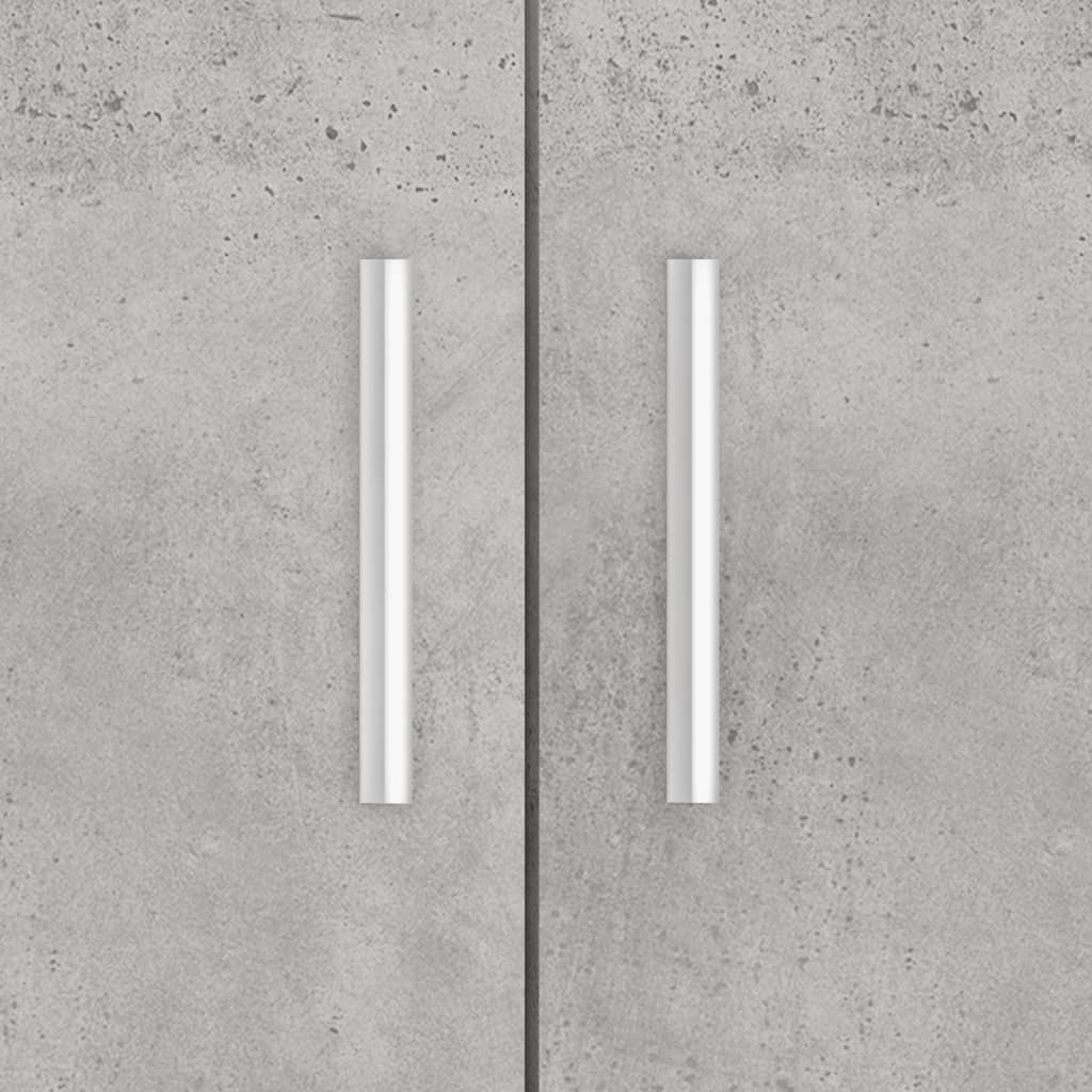 Mobiletto portaoggetti per acquario 81 x 36 x 73 cm in legno ingegnerizzato grigio 02_0045077