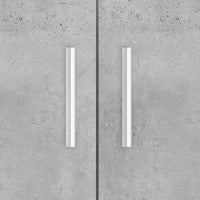 Mobiletto portaoggetti per acquario 81 x 36 x 73 cm in legno ingegnerizzato grigio 02_0045077