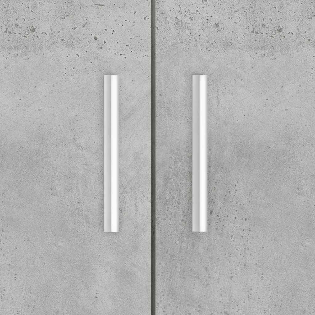 Supporto per acquario in cemento grigio 81x36x73 cm in legno ingegnerizzato 833627