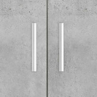 Supporto per acquario in cemento grigio 81x36x73 cm in legno ingegnerizzato 833627