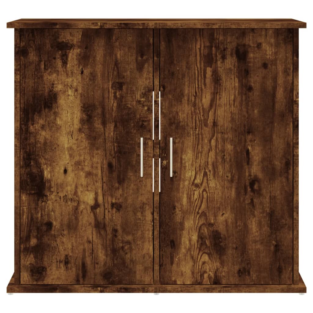 Mobiletto portaoggetti per acquario 81 x 36 x 73 cm in legno ingegnerizzato marrone 02_0045074