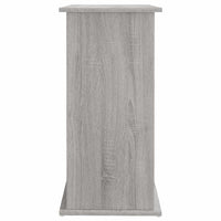 Supporto Acquario 81x36x73cm in Legno Multistrato Grigio Sonoma 833629