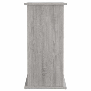 Supporto Acquario 81x36x73cm in Legno Multistrato Grigio Sonoma 833629