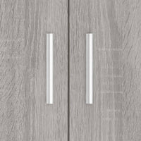 Supporto Acquario 81x36x73cm in Legno Multistrato Grigio Sonoma 833629