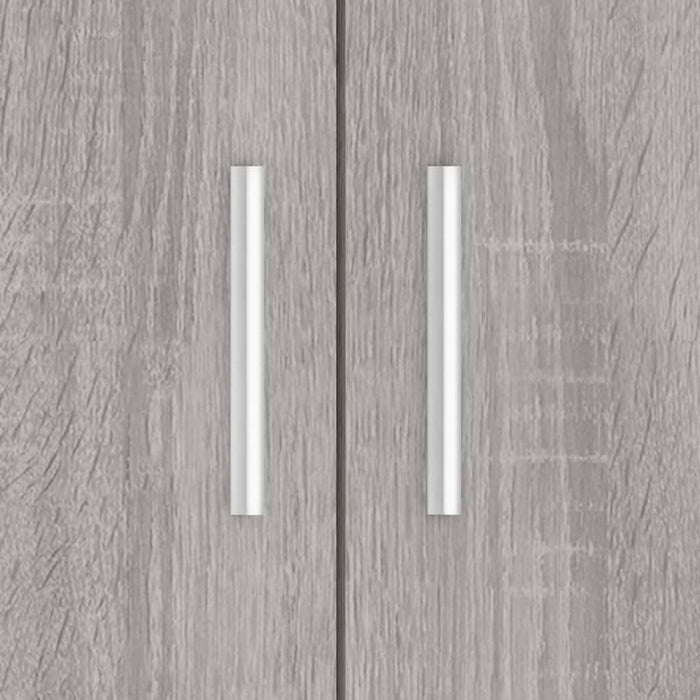 Supporto Acquario 81x36x73cm in Legno Multistrato Grigio Sonoma 833629