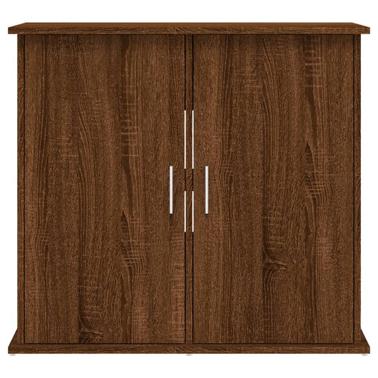 Mobiletto portaoggetti per acquario 81 x 36 x 73 cm in legno ingegnerizzato marrone 02_0045080