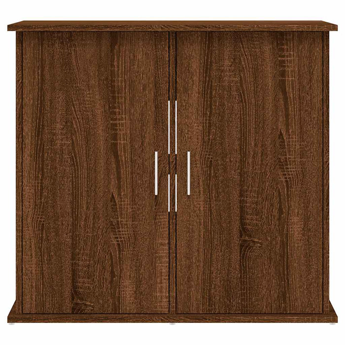 Supporto Acquario 81x36x73 cm Legno Multistrato Rovere Marrone 833630