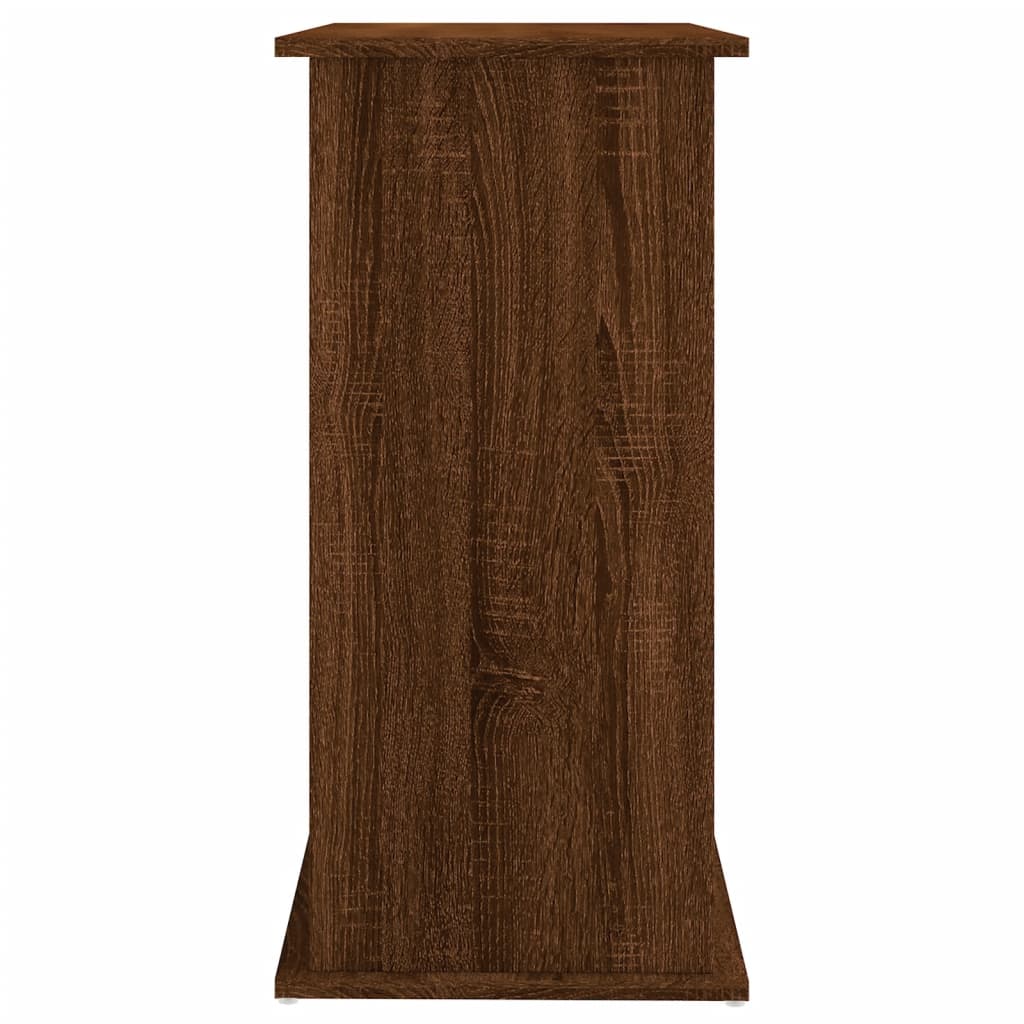 Mobiletto portaoggetti per acquario 81 x 36 x 73 cm in legno ingegnerizzato marrone 02_0045080