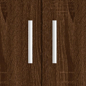 Supporto Acquario 81x36x73 cm Legno Multistrato Rovere Marrone 833630