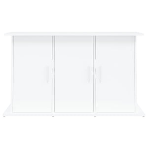 Mobiletto portaoggetti per acquario 101 x 41 x 58 cm in legno ingegnerizzato bianco 02_0045040